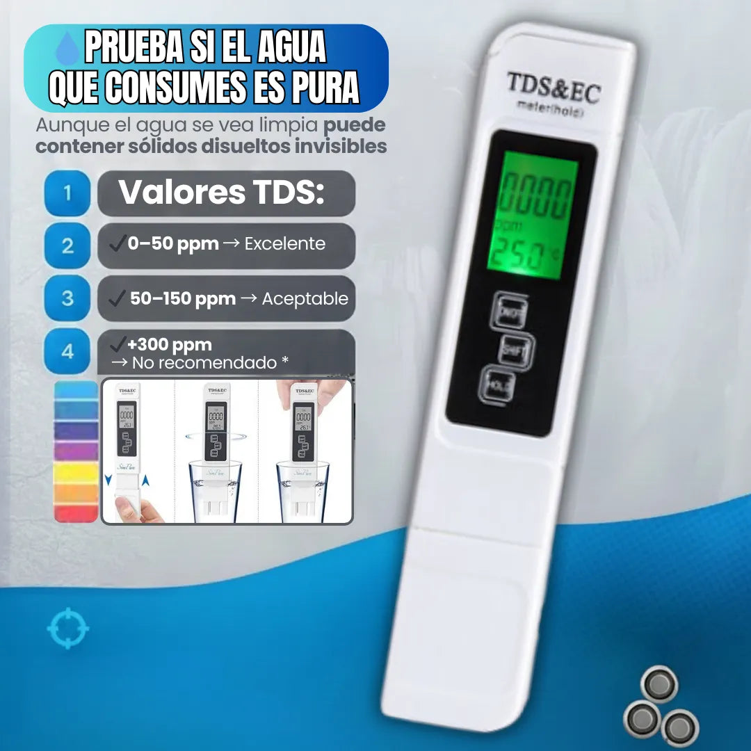 AquaView™ Medidor de Calidad del Agua UPSELL