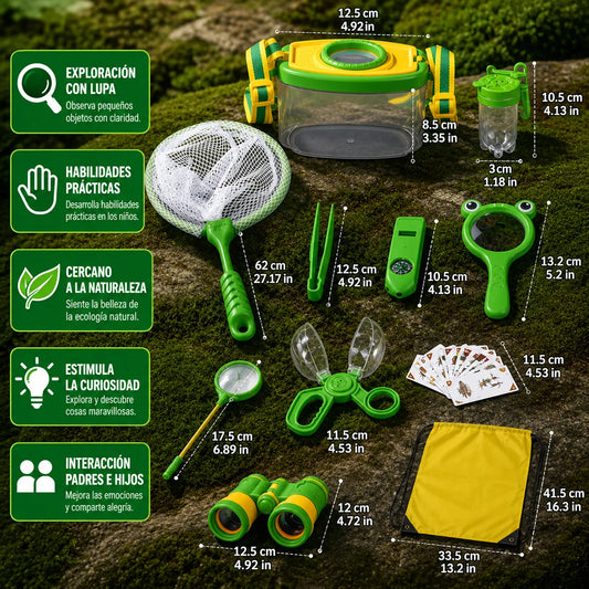 🌿BugExplorer Pro™ Kit de Exploración de Insectos