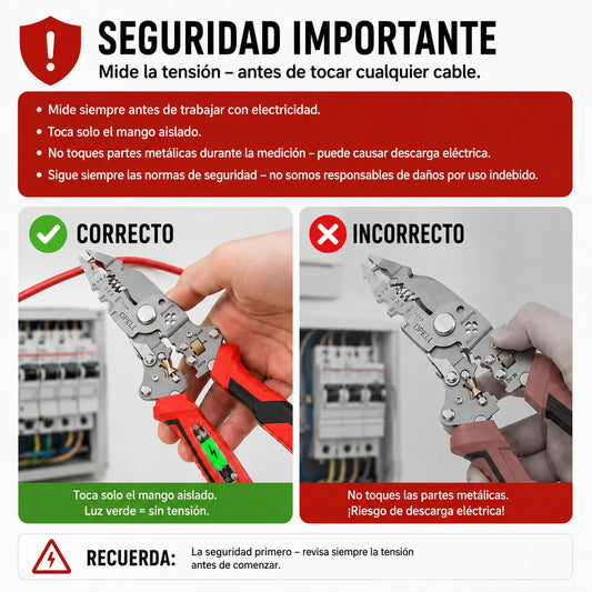 VoltGrip™ Pelacables y Multiherramienta Profesional 16 en 1🧰🛠️