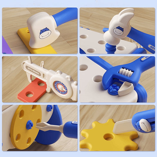 KidBuilder™ Set de Herramientas Montessori (92 Piezas)