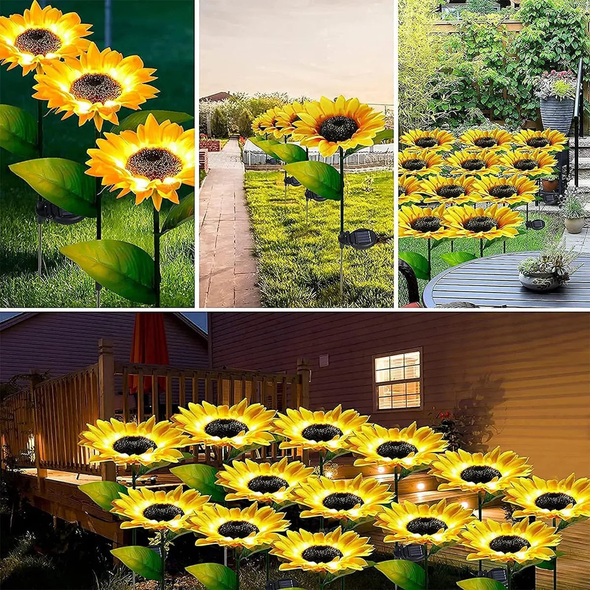 GardenGlow™ Farol de Girasol para Jardín UPSELL