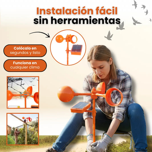 BirdShield™ Espantapájaros Reflectante