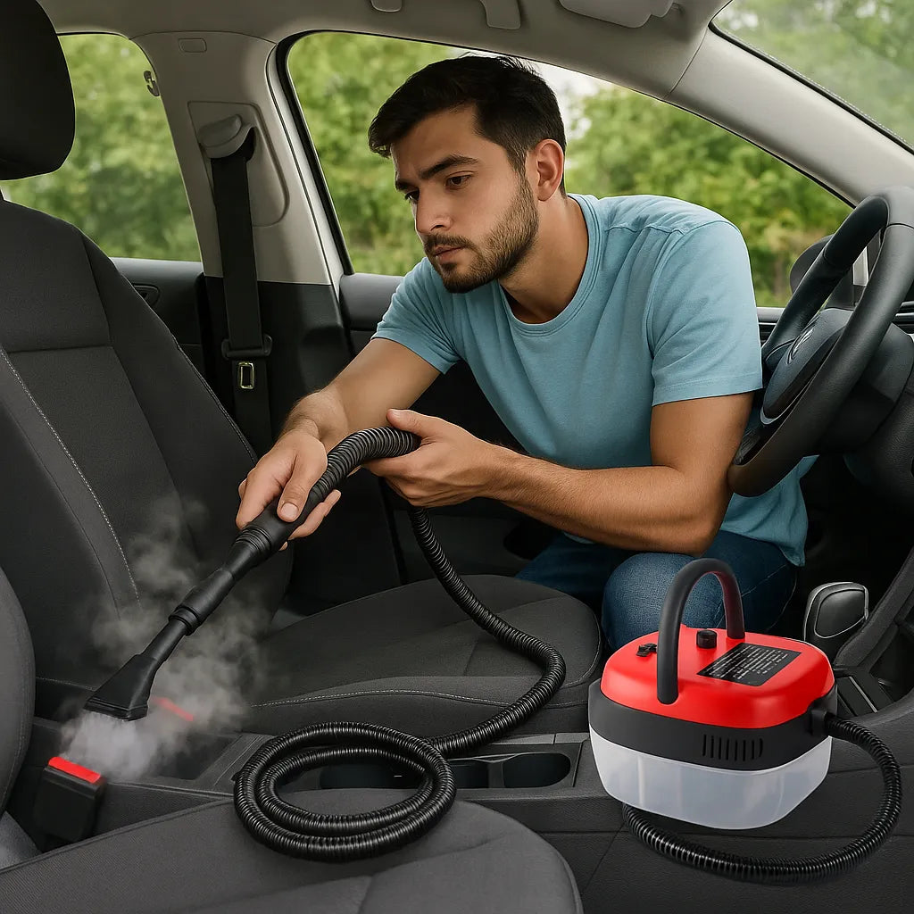 Limpiador de Vapor Portátil para carros