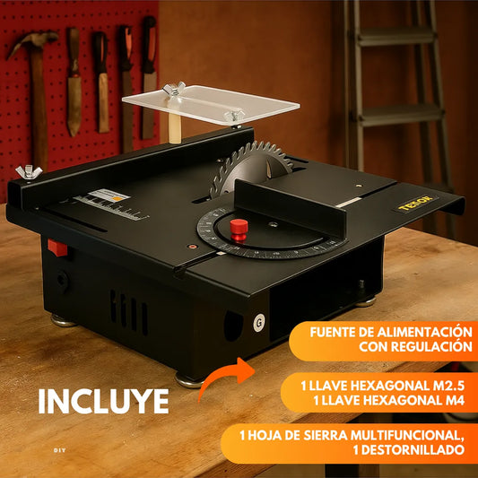 ProCutter - Mini sierra de mesa multifuncional
