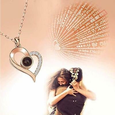 Collar Te amo en 100 idiomas Corazón - Tienda Ufun -