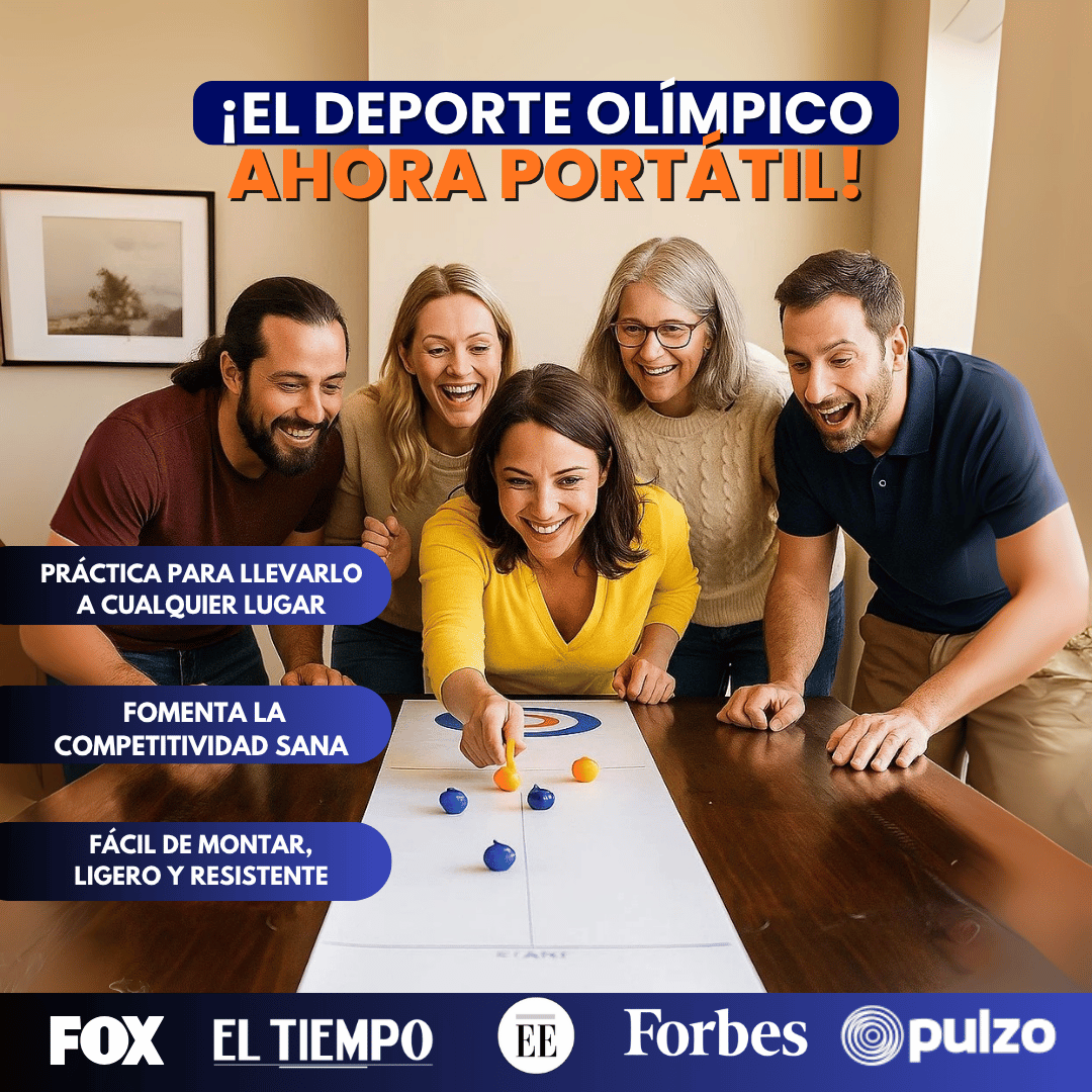 IceStrike™ Juego de Curling de mesa UPSELL