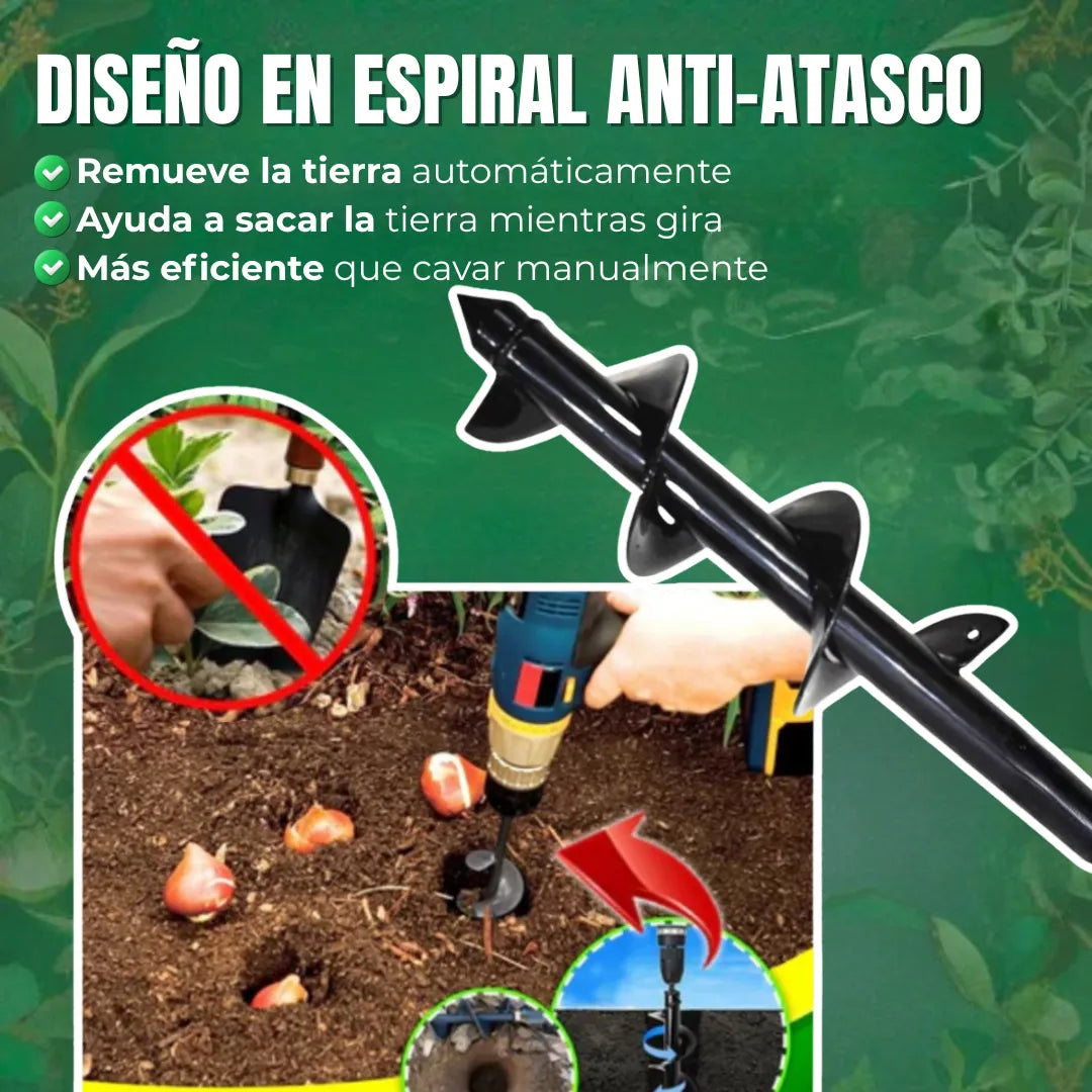 GroundDrill™ Perforador de Tierra para Taladro