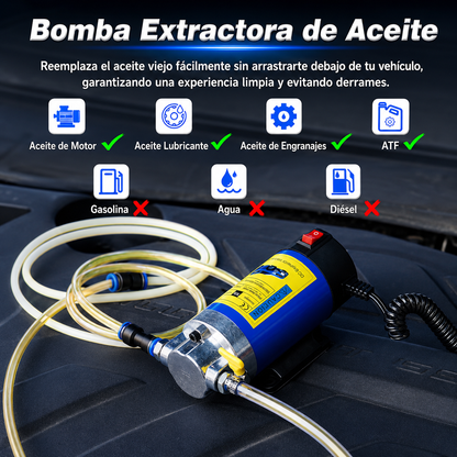 🛢️ OilPump Pro™ Bomba Extractora de Aceite Portátil 🚗✨