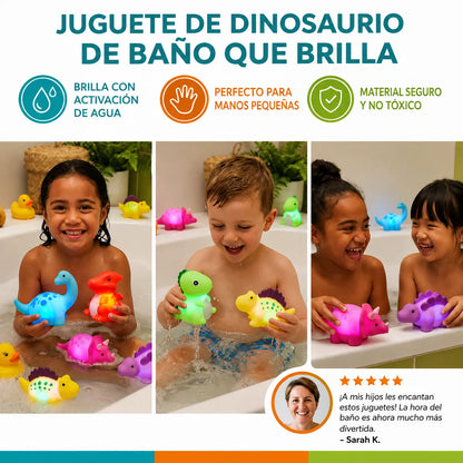 DinoGlow™ Juguetes Luminosos de Dinosaurio (Oferta Paga 2 Lleva 4)