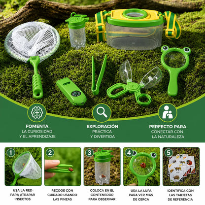 🌿BugExplorer Pro™ Kit de Exploración de Insectos