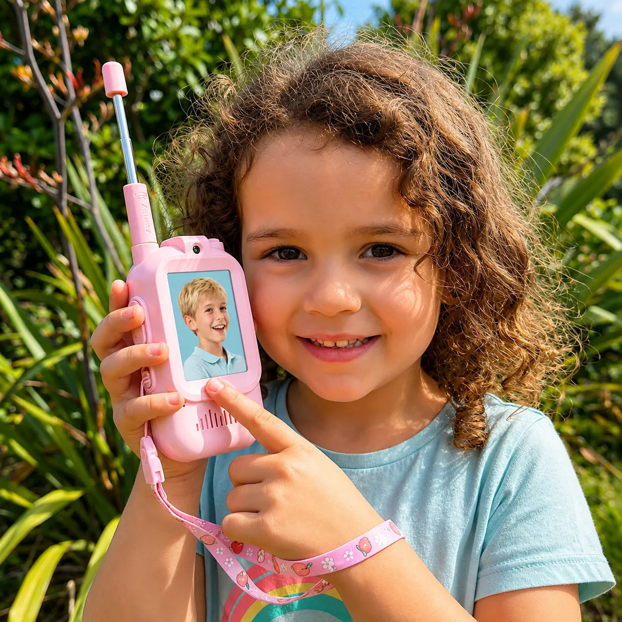 KidCam Talkies™ Paquete de 2 Walkie-Talkies con Vídeo y Pantalla HD📱👨‍👩‍👧‍👦