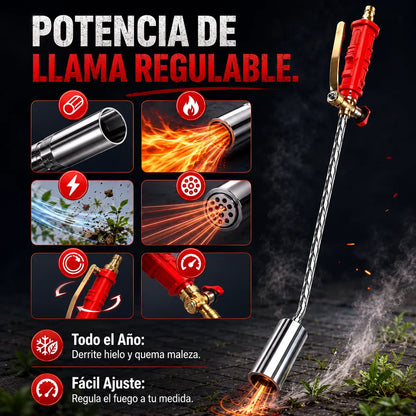 🔥FlamePro™ Antorcha Propano para tanque regular (Tipo 35 / 1,2 m) 🔥✨