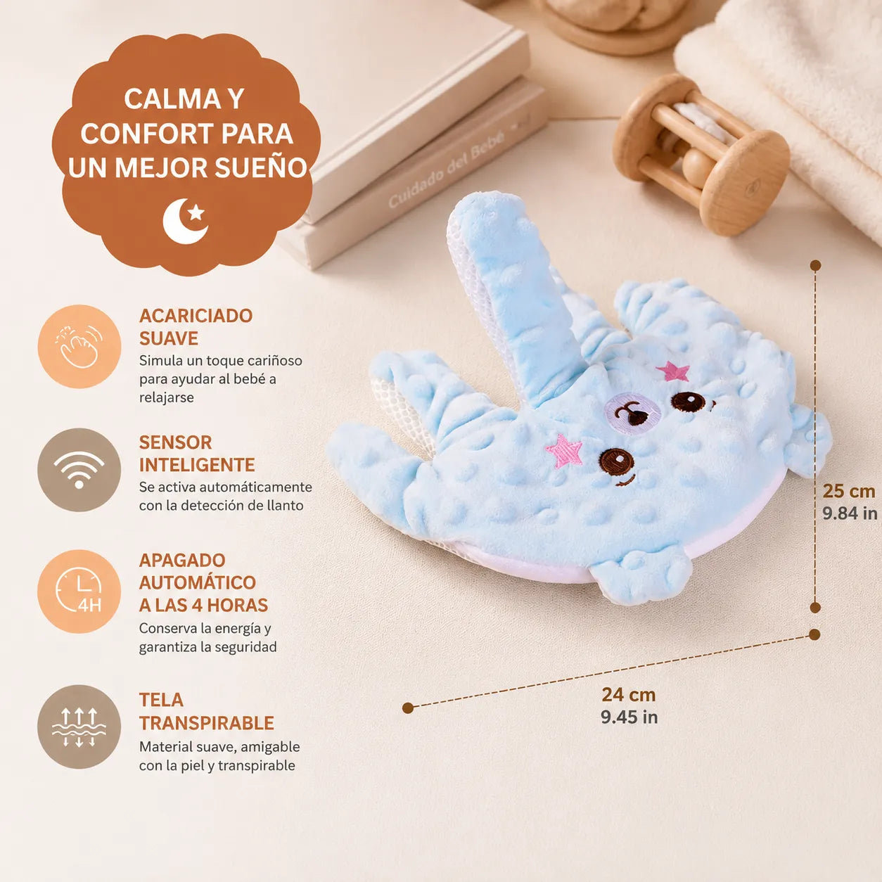 👶SleepyPalm Pro™ Palma Calmante para Bebé🌙✨