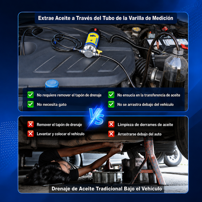 🛢️ OilPump Pro™ Bomba Extractora de Aceite Portátil 🚗✨