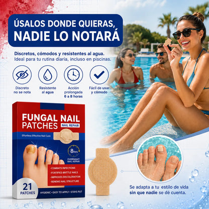 DermaPatch Pro™ Parches antifúngico para hongos (21 Unidades) 🦶