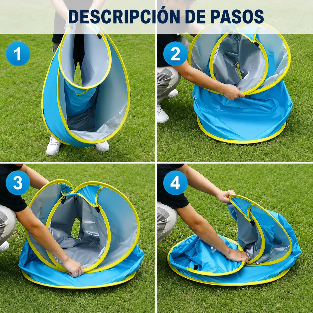 🏖️ SunShade Baby™ Carpa Infantil con Piscina