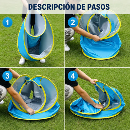 🏖️ SunShade Baby™ Carpa Infantil con Piscina