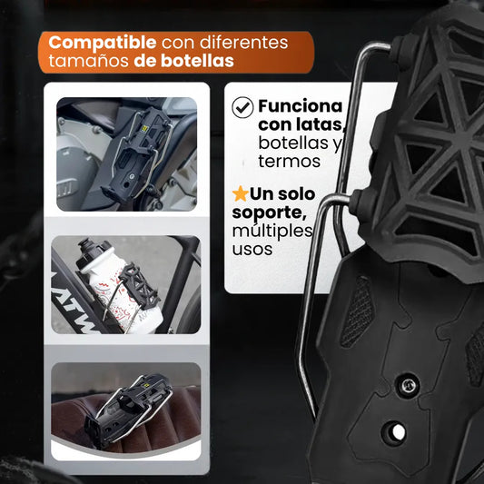 BottleFlow™ Porta Botellas Adaptable 360°