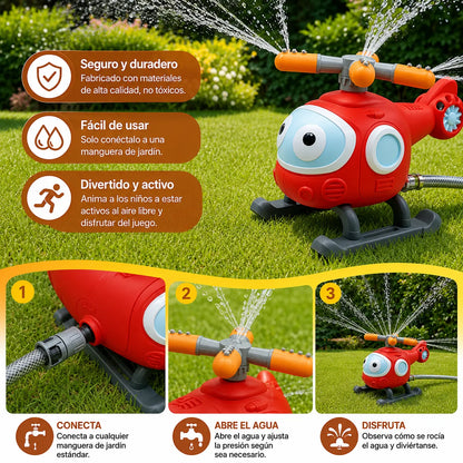 🚁 HydroStrike Pro™ Juego de Béisbol con Rociador de Agua