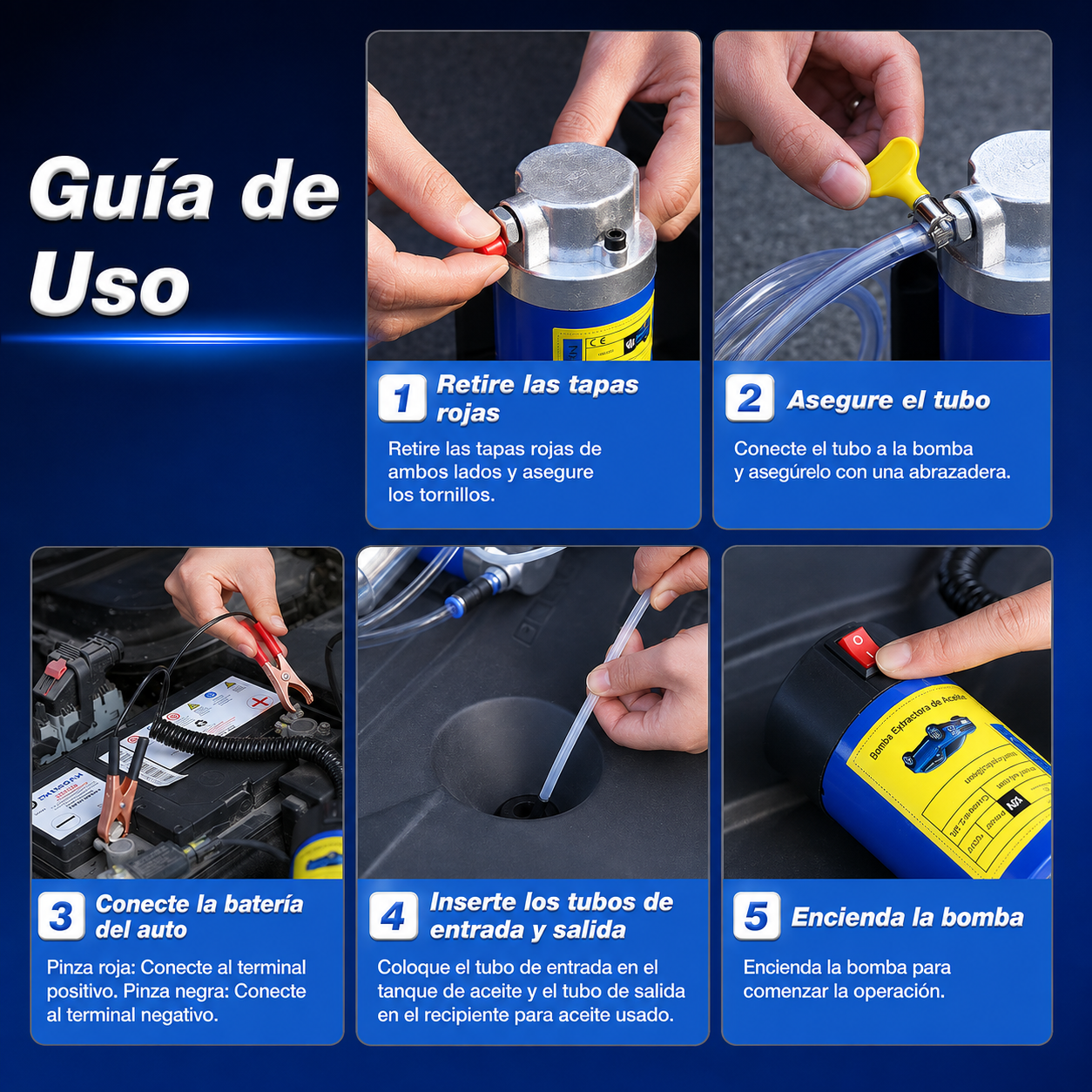 🛢️ OilPump Pro™ Bomba Extractora de Aceite Portátil 🚗✨