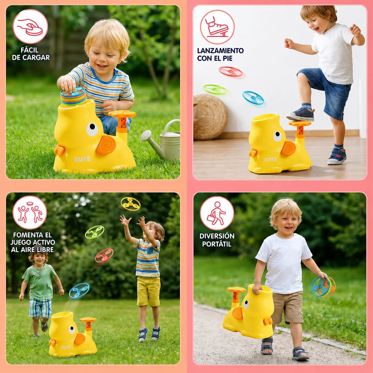SkySpinner™ Lanzador de Discos Voladores🛸👨‍👩‍👧‍👦