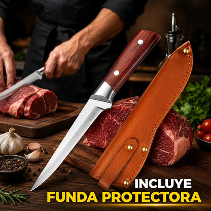 ProCut™ Cuchillo Profesional con Funda Protectora🔪