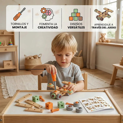 MasterBuilder Kit™: Set de construcción 59 piezas