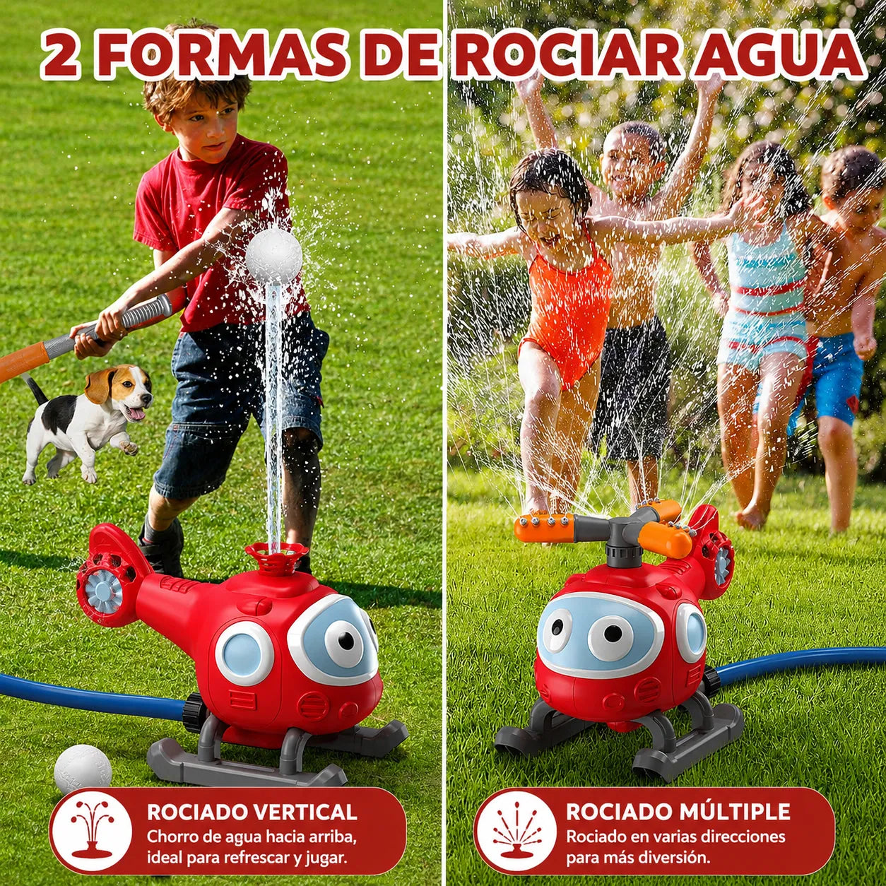 🚁 HydroStrike Pro™ Juego de Béisbol con Rociador de Agua