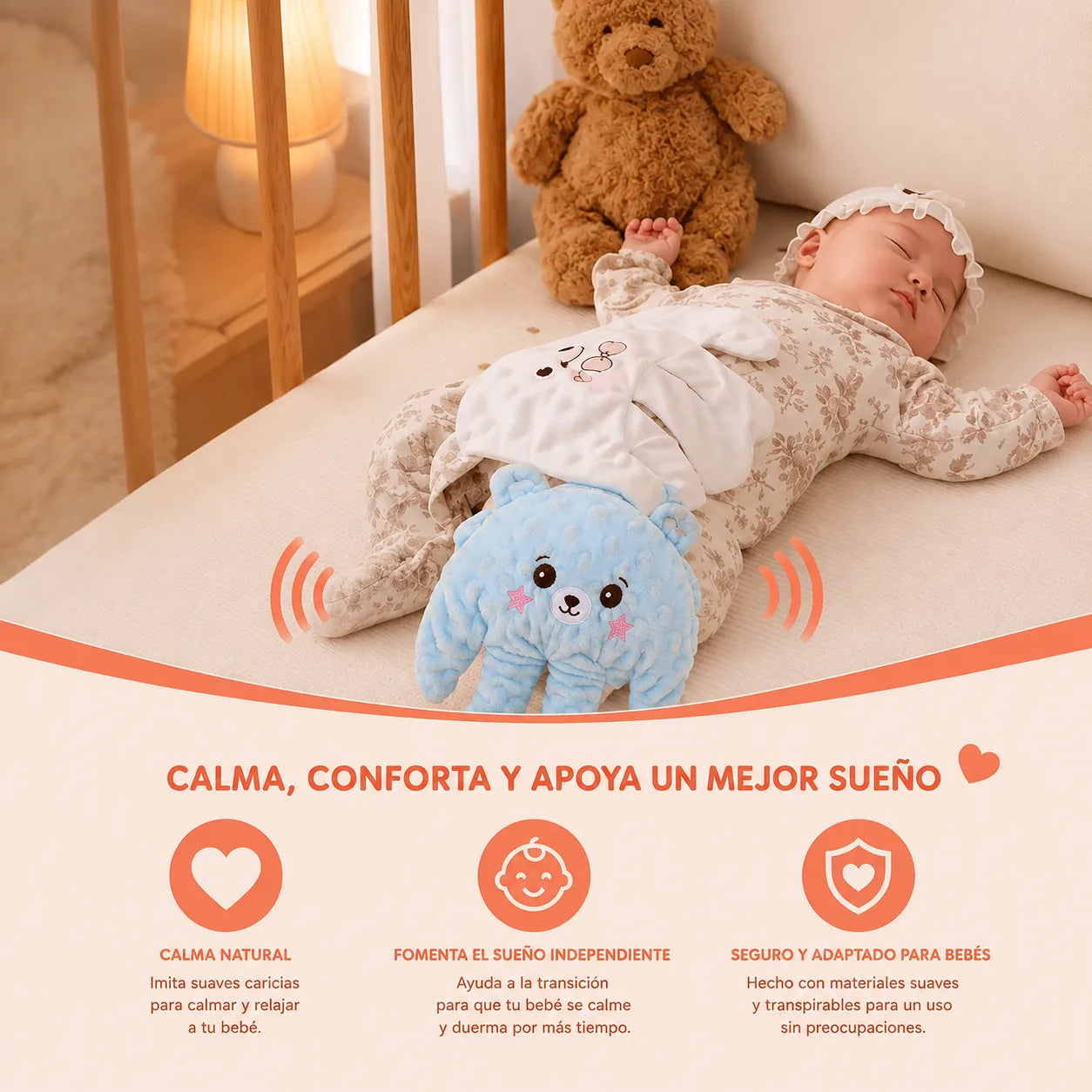 👶SleepyPalm Pro™ Palma Calmante para Bebé🌙✨