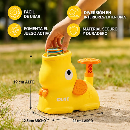 SkySpinner™ Lanzador de Discos Voladores🛸👨‍👩‍👧‍👦