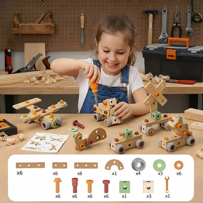 MasterBuilder Kit™: Set de construcción 59 piezas