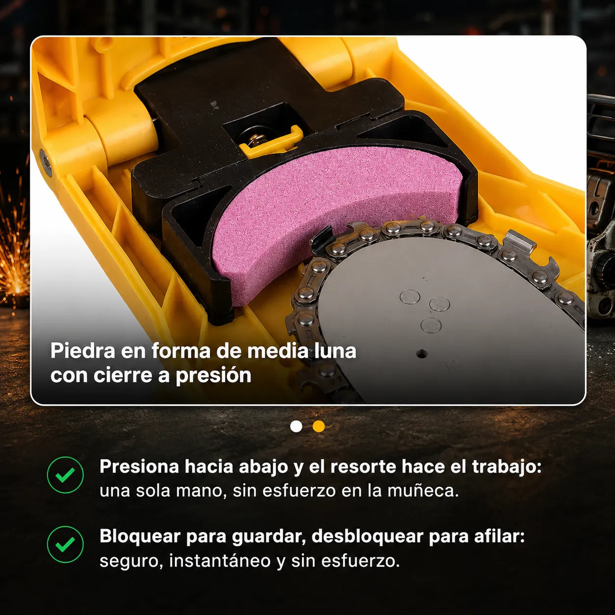 ChainSharp™ Afilador Portátil de Motosierra🪚🧰
