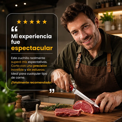 ChefMaster™ Cuchillo Profesional con Estuche🔪🥝