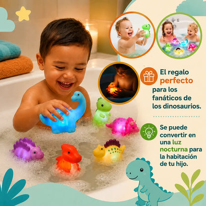 DinoGlow™ Juguetes Luminosos de Dinosaurio (Oferta Paga 2 Lleva 4)
