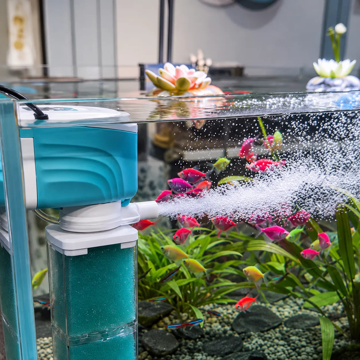 🐟 AquaFlow Pro™ Filtro Automático Silencioso para Acuarios💧