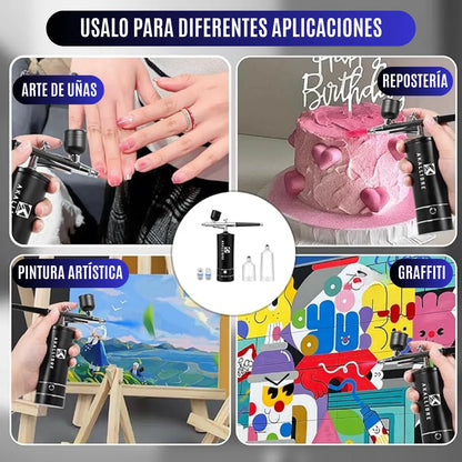 AirCraft™ Kit Aerógrafo Inalámbrico