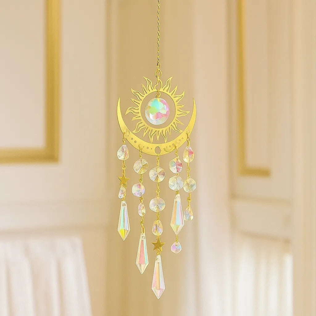 MysticStar™ Atrapasueños de cristal