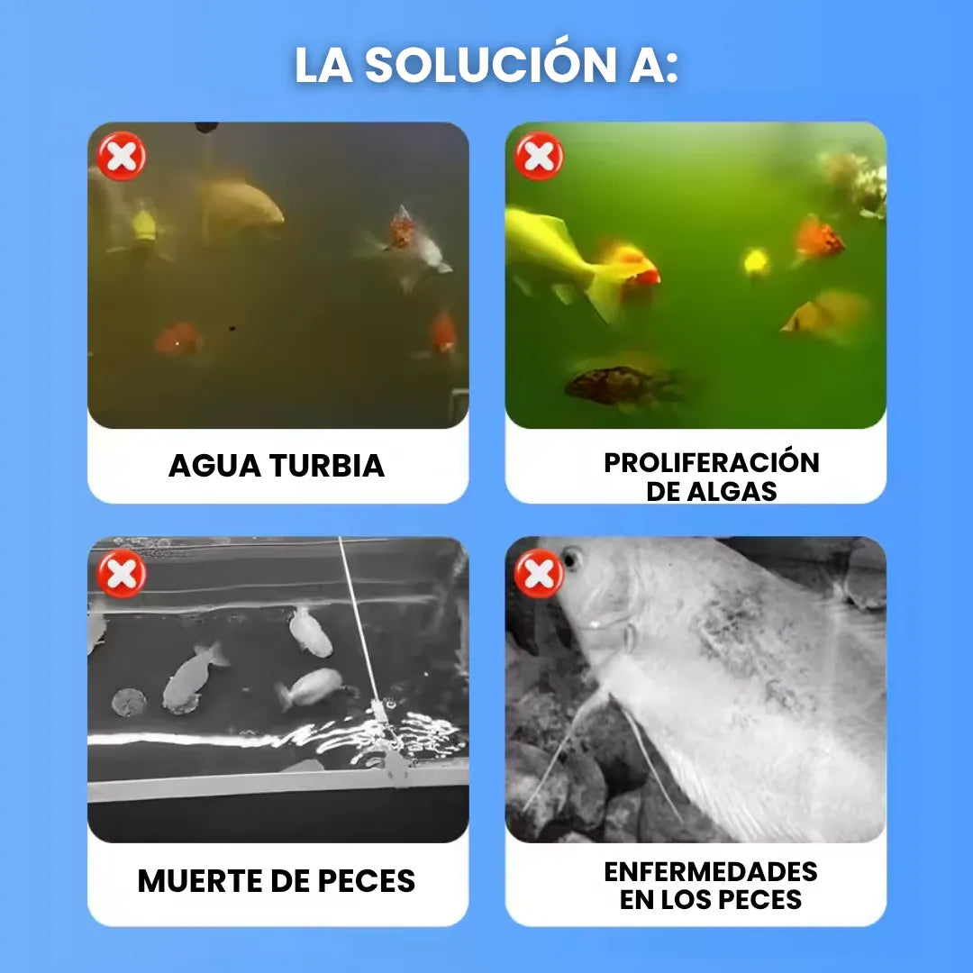 BioDrop™ Potente limpiador de agua para acuarios