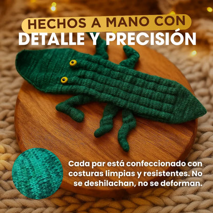 BeastieToes™ Calcetines de animales tejidos en 3D