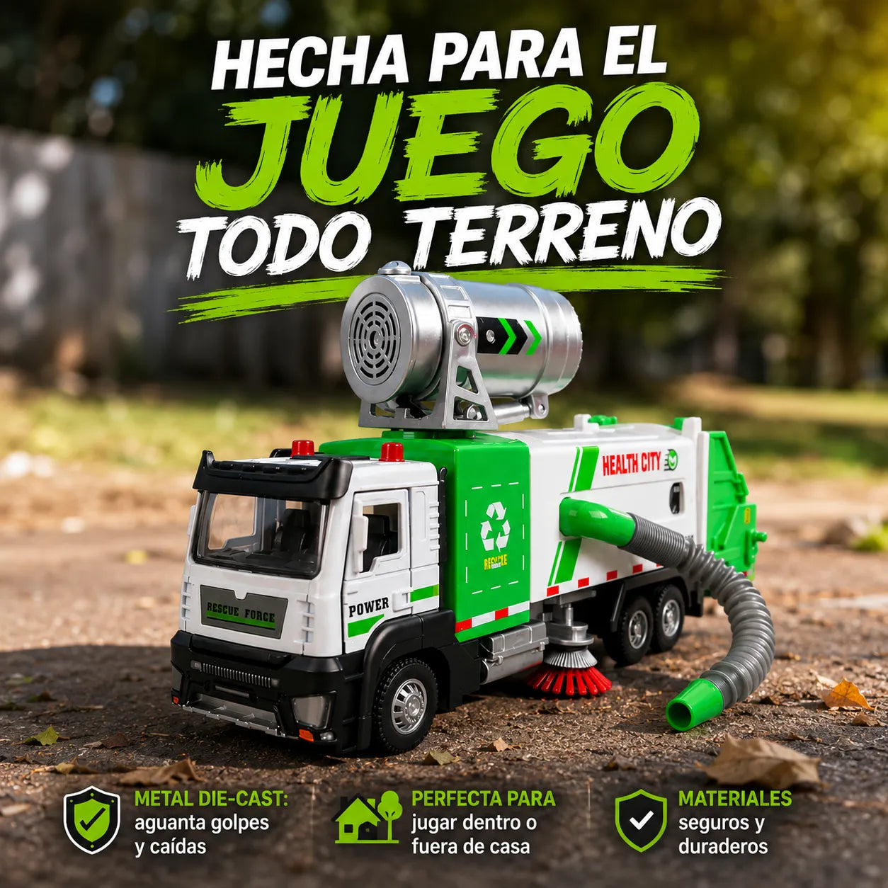 TruckMission FX™ Camión de Limpieza Interactivo