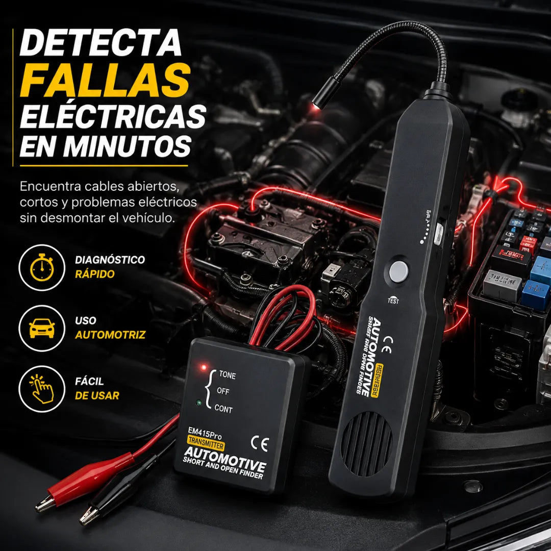 WireTracer ™ Rastreador de Cables y Circuitos Automotriz