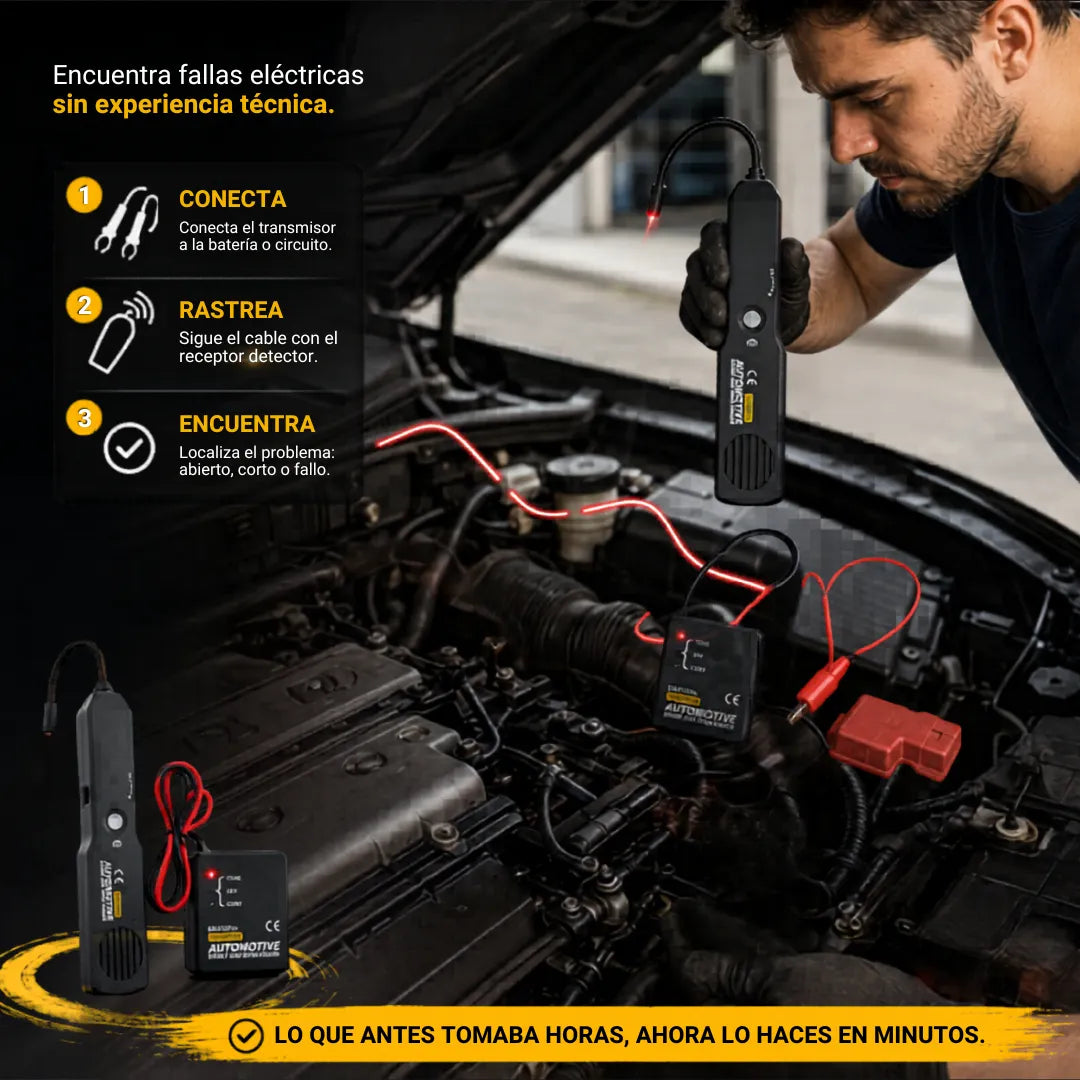 WireTracer ™ Rastreador de Cables y Circuitos Automotriz