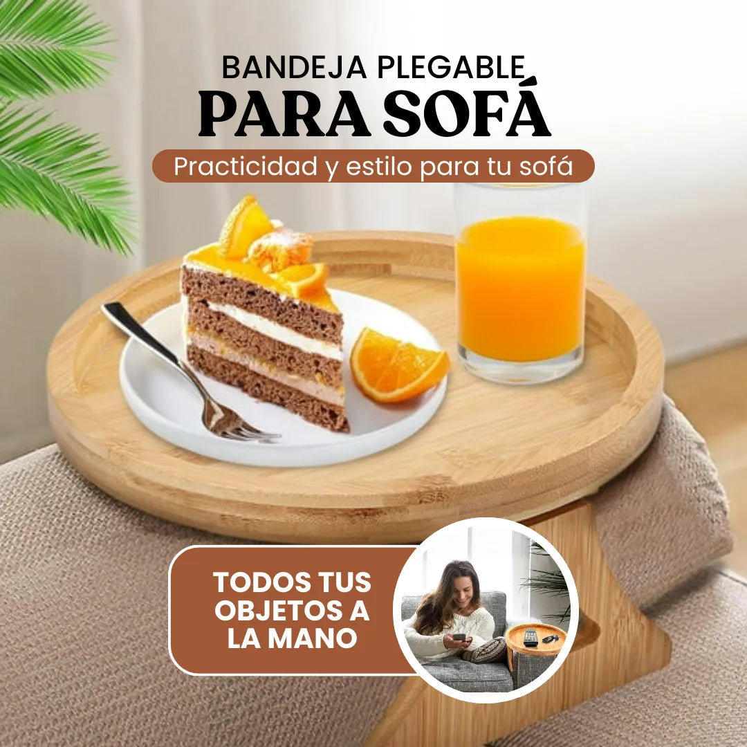 ComfyHold™ Bandeja Plegable de Madera