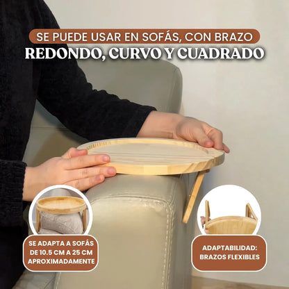 ComfyHold™ Bandeja Plegable de Madera
