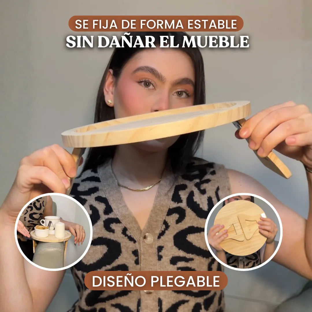 ComfyHold™ Bandeja Plegable de Madera