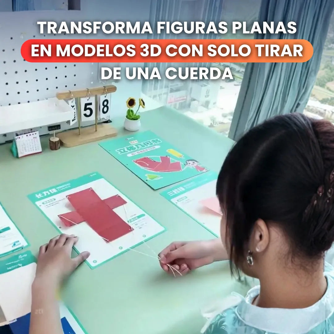 Cubika™ Libro Interactivo de Geometría en 3D UPSELL