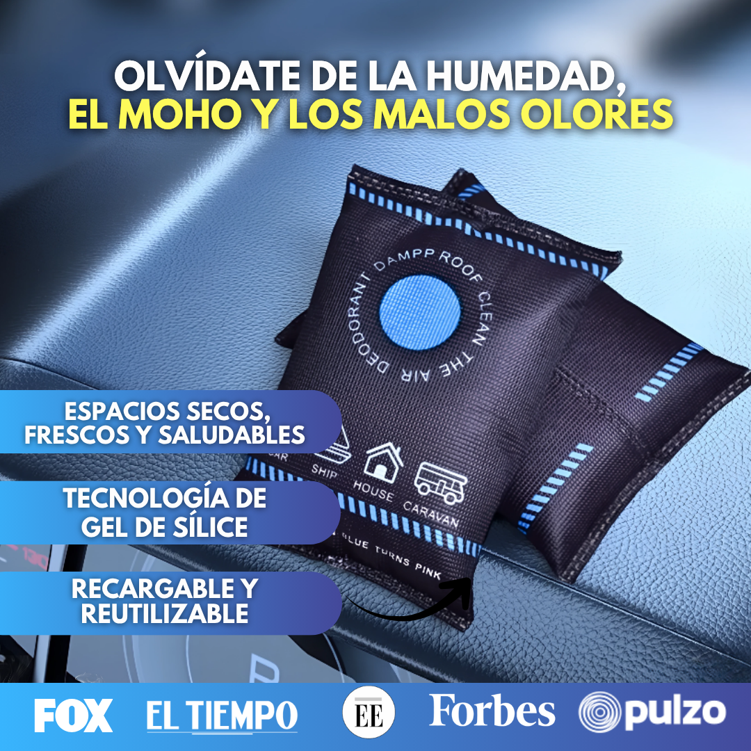 EcoDryBag™ Bolsas Absorbentes de Humedad