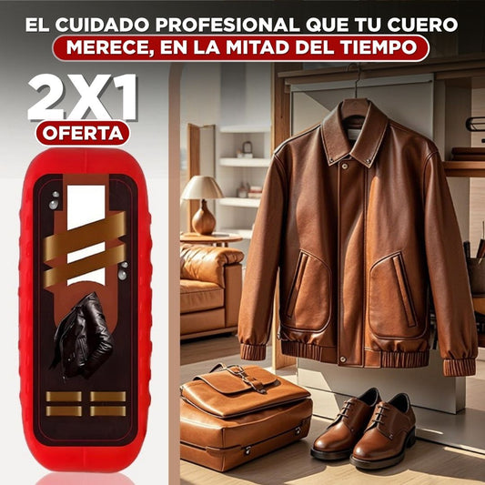 LeatherMaster™  Cepillo + liquido restaurador de cuero OFERTA 2X1