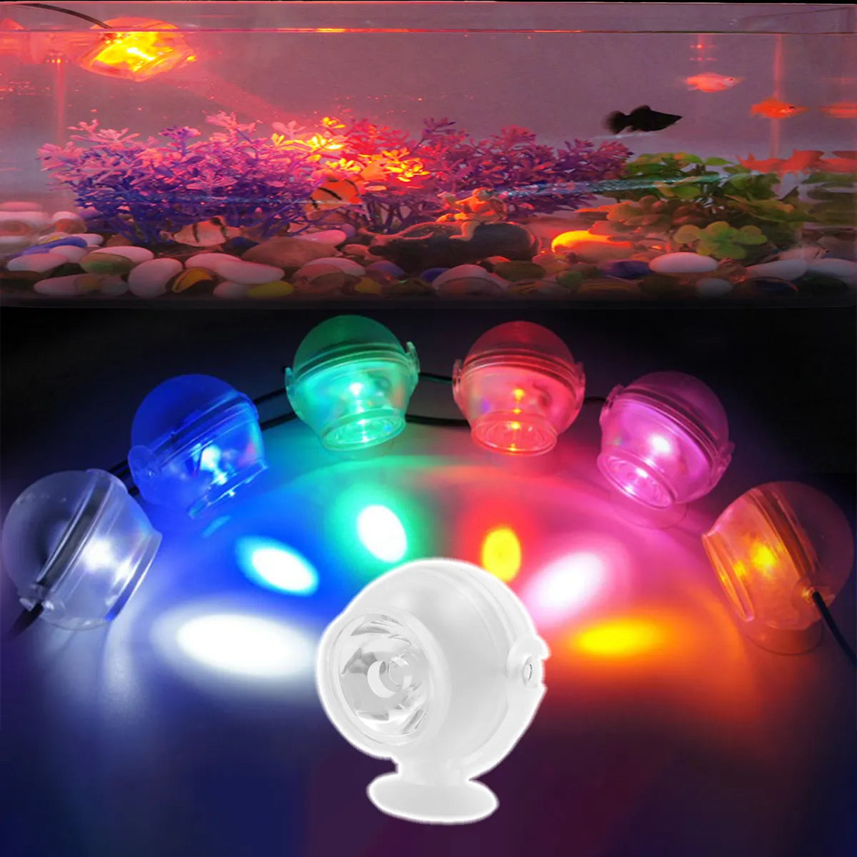 AquaMood™ Foco LED RGB sumergible para acuario