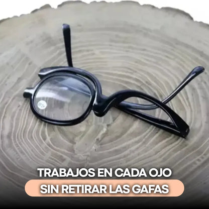 FocusGlide™ - Gafas de maquillaje con lente giratorio